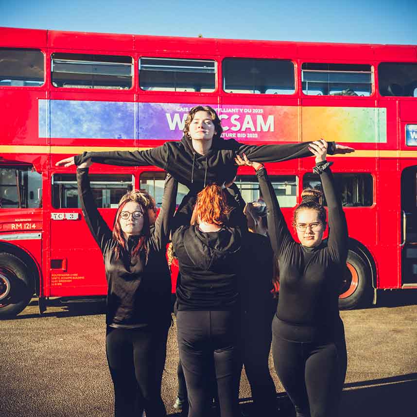 Wrexham Culture bus